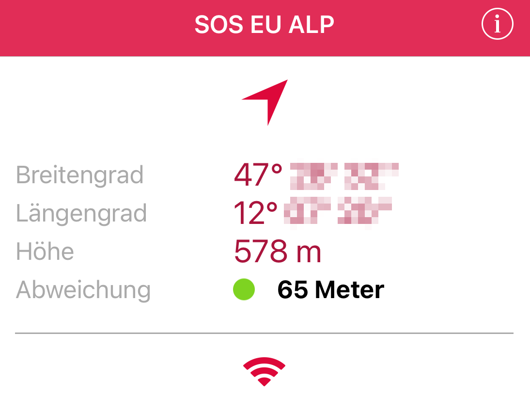 Unfall am Berg. Wenn niemand weiß, wo du bist.